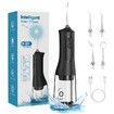 Water Flosser for Teeth 4 Modes Cordless Oral Irrigator 300ML Rechargeable Portable Irrigation Cleaner IPX7 Waterproof Water Teeth Cleaner for Home Travel