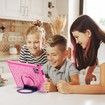 10.1 Inch Kids Tablet with 3GB RAM 64GB ROM Android 12 1280x800 IPS HD Touch Screen Parental Control Pre-Installed Apps Educational Learning Tablet Case(Pink-USB Adapter Not Included)