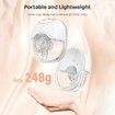Electric Breast Pump Wearable Hands Free Breastfeeding Nursing Milk Pump 4 Modes 12 Suction Levels Low Noise Battery