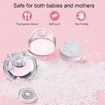 Wearable Breast Pump, Hands Free Electric Breast Pump with 4 Mode 12 Levels, Leak Proof Design and Low Noise (Pink)