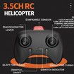 3.5 Access RC Helicopter for Kids,Induction Obstacle Avoidance Auto-Hovering One Key Star Helicopter Gift for Boys Girls (Blue)