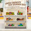 Kids Playhouse Cubby House Pretend Play Gym Cottage Cabin Childrens Activity Centre Toy Building Block Table Storage Box
