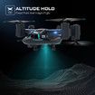 2.4Ghz Rc Aircraft With 720P Hd Camera, Rc Glider With Altitude Hold, Real-Time Image Transmission, High And Low Speed Adjustment