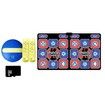 Wireless Dance Mat Double PVC 11mm Thick DUO Music Fitness Dancing Pad Dual Handles Running Game HDMI TV Birthday Christmas Gift Entertainment