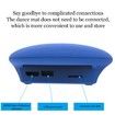 Double Dance PU Mat 11MM Thickness Wireless DUO Music Dance Mat Dual Handles Running Game Mat HDMI TV Birthday Christmas Gift
