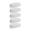 RV Door Holder, 5Pcs White Camper Door Holder, Keep The Baggage Door Open, for RV, Trailer, Camper Vans