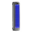 Portable Air Conditioning Fan Rechargeable Tower Cooling Fan Quiet with 3 Speeds Wall-mounted  Desktop with Hook Color Grey