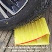 2 Pcs Wheel Chocks, Non Slip Base, Tire Chocks, Heavy Duty Safety Wheel Chocks for RV, Trailer, Car Truck Stopper,Helps Keep Your Trailer or RV in Place