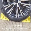 2 Pcs Wheel Chocks, Non Slip Base, Tire Chocks, Heavy Duty Safety Wheel Chocks for RV, Trailer, Car Truck Stopper,Helps Keep Your Trailer or RV in Place