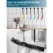 Premium 6Pcs Colorful Hard Bristle Crevice Cleaning Brushes,Multifunctional Crevice Cleaning Tools,Grout Cleaner Brush