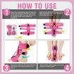 Plantar Fasciitis Night Splint 3 Adjustable Planters Facetious Relief Brace,Plantar Fasciitis Relief Women Men Straps,Support Relief Foot Drop Achilles Tendonitis Day Night (Pink-2PC)