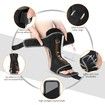 Plantar Fasciitis Night Splint,Adjustable Plantar Fasciitis Brace with Arch Support,Dorsal Night Splint,Dual Effective Plantar Fasciitis Relief Achilles Tendonitis Foot Drop Heel Black