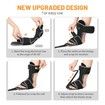 Plantar Fasciitis Night Splint,Adjustable Plantar Fasciitis Brace with Arch Support,Dorsal Night Splint,Dual Effective Plantar Fasciitis Relief Achilles Tendonitis Foot Drop Heel Black
