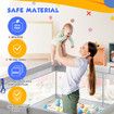 Baby Playpen Fence Pen Activity Centre Playground Enclosure Safety Gate Barrier Play Room Yard 150x150cm