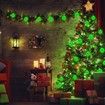 2Packs Christmas Grinch Lights 20LED 3m Battery Operated Christmas String Lights Christmas Decorations Tree Home Garden Indoor Outdoor Decor Col Warm