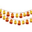 2Packs Halloween String Lights Decorations 3m 20 LED Halloween Window Lights Battery Power Window Lights for Home Halloween Party Decor Col Warm