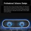 Car Headup Display GPS Digital Speedometer KM/H Colorful LED Display Clock & Compass Function Overspeed Alarm for Car Truck SUV RV