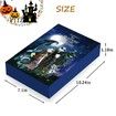 Halloween Advent Calendar,Contains 24 Gifts,Halloween Horror Movie Figures Advent Calendar,Halloween Countdown Calendar,Halloween Doll Collectible Figures Gift for Kids (A)