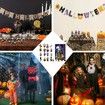 Halloween Advent Calendar,Contains 24 Gifts,Halloween Horror Movie Figures Advent Calendar,Halloween Countdown Calendar,Halloween Doll Collectible Figures Gift for Kids (A)