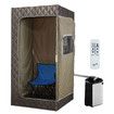Sauna Steam Tent Foldable Steamer Heating Spa Box Portable Room Slimming Skin With Chair Remote Control Indoor