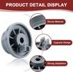 Dishwasher Wheels Lower Rack 8 Pcs 165314 Compatible Bosch Replacement 420198 AP2802428 PS3439123 Dish Rack Parts