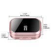 Wireless Earbuds V5.3 Bluetooth 120H Playtime Mini IPX7 Waterproof Deep Bass Over-Ear Earphones for Running Sports-Pink