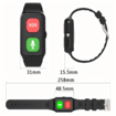 Elderly SOS GPS Camera Smart Watch Phone 4G Two-way Talk Smartwatch Alarm Alert Systems Seniors Safety Fence emergency Video call Col.Black