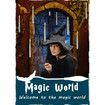 Floating Candles with Wand,20 PCs Magic Hanging Candles,Flickering Warm Light Flameless Floating LED Candle with Wand Remote,Battery Operated Window Taper Candle Set for Halloween Decorations