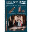 Floating Candles with Wand,20 PCs Magic Hanging Candles,Flickering Warm Light Flameless Floating LED Candle with Wand Remote,Battery Operated Window Taper Candle Set for Halloween Decorations