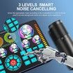 Professional Audio Mixer, Live Sound Card and Stereo Audio Interface, Bluetooth Sound Board with XLR interface, 48V Phantom Power, Voice Changer, For Podcasting, Live sound, recording Studio and Gaming