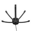 H151 Wired Headset, Analog Stereo Headphones with Rotating Noise Cancelling Microphone, 3.5 mm Audio Jack, In-Line Controls, PC, Mac, Laptop, Tablet, Smartphone, Black