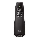 Logitech R400 Presenter Replacement Wireless Presentation Clicker Laser Pointer Remote Control Business Meetings PowerPoint Teaching Tools