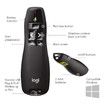Wireless Presenter R400, Wireless Presentation Remote Clicker with Laser Pointer