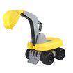 Kids Ride On Digger Bulldozer Excavator Pretend Play Toddler Car Construction Truck Riding Toy Outdoor Beach 63x30x49cm