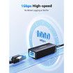 USB to Ethernet Adapter, 1000Mbps Ethernet Adapter with USB 3.0, Driver Free, RJ45 LAN Network Adapter Compatible with Switch, Laptop, PC, MacBook, Windows, macOS, Linux