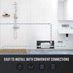 300W Macerator Sewage Pump Automatic Waste Water Flush Marine Toilet Bathroom Laundry Kitchen Sink Sewerage Disposal Ejector Wastewater Treatment