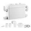 450W Macerator Sewage Pump Automatic Waste Water Flush Marine Toilet Bathroom Laundry Kitchen Sink Sewerage Disposal Ejector Wastewater Treatment