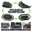 Genki Foldable Trampoline Bounce Rebounder Bungee Exercise Jumping Jogger Home Fitness Gym Equipment Workout 51 Inch