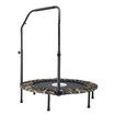 Genki 40Inch Trampoline Bounce Rebounder Jumping Gym Equipment Home Fitness Kids Exericise Round Indoor Cardio Workout Foldable