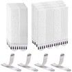 Large Picture Hanging Strips Heavy Duty,20-Pairs(40 Strips)Sticky Picture Hangers for Walls,Hanging Pictures Without Nail,Damage Free No Nails Refill Adhesive Poster Strips for Frame Mounting Strips