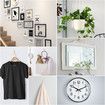 184 Pieces Picture Hanging Kit,20lb,30lb,and 50lb Picture Hangers,Metal Picture Hanging Hooks with Nails,On Drywall,Wooden Wall (Gold)