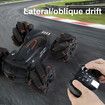RC Car Stunt Toy, 2.4GHz Remote Control Car with Lights and Music, Gift for Kids