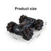 RC Car Stunt Toy, 2.4GHz Remote Control Car with Lights and Music, Gift for Kids