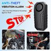 Bike Alarm,120dB Loud Waterproof Wireless E-Bike Motorcycle Alarm with Remote,Anti-Theft Vibration Motion Sensor Multipurpose Security Alarm System,Ebike Accessories