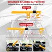 Steering Wheel Lock,Heavy Duty Antitheft Device and Car Security Lock with Adjustable Locking - Great Vehicle and Truck Deterrent (Yellow)