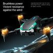 Drone with 4K Camera, RC Quadcopter with Carrying Case, Headless Mode, 2 Batteries, Foldable Drone for Beginners