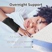 Wrist Brace for Carpal Tunnel, Support Hand Brace with Adjustable Knob, Wrist Splint for Men and Women, Relieve Tendinitis Arthritis Sprains (Right Hand, Black)