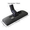 1.25 inch 32mm Universal Vacuum Cleaner Euro Floor Brush Head Brush Attachment for Floor and Carpet Combo Tool, Black
