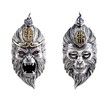 Black Myth Wukong Necklace Metal Arts and Crafts Hanging Vintage Men Small Pendant