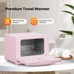 8L Towel Warmer Heater Electric UV Dryer Cabinet Stainless Steel Compact Machine for Facial Salon Shaving Barber Beauty Home